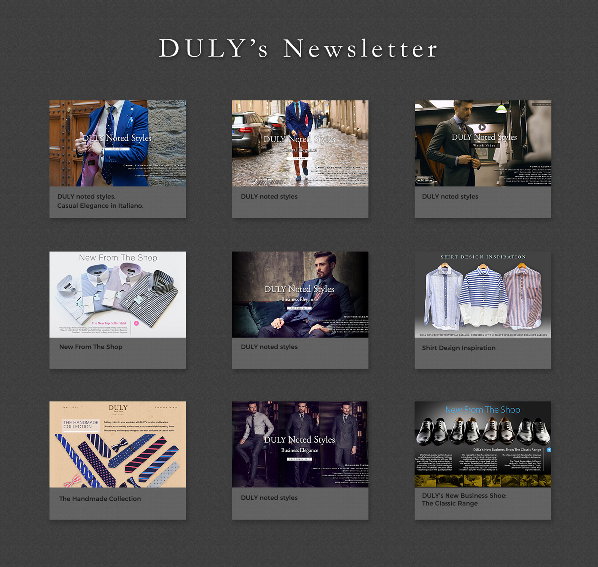 DULY’s Newsletter