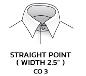 Straight Point ( width 2.5” ) CO 3