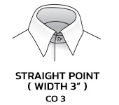 Straight Point ( width 3” ) CO 3