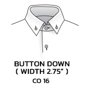 Button Down ( width 2.75” ) CO 16