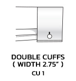 Double Cuffs ( width 2.75” ) CU 1