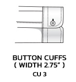 Button Cuffs ( width 2.75” ) CU 3