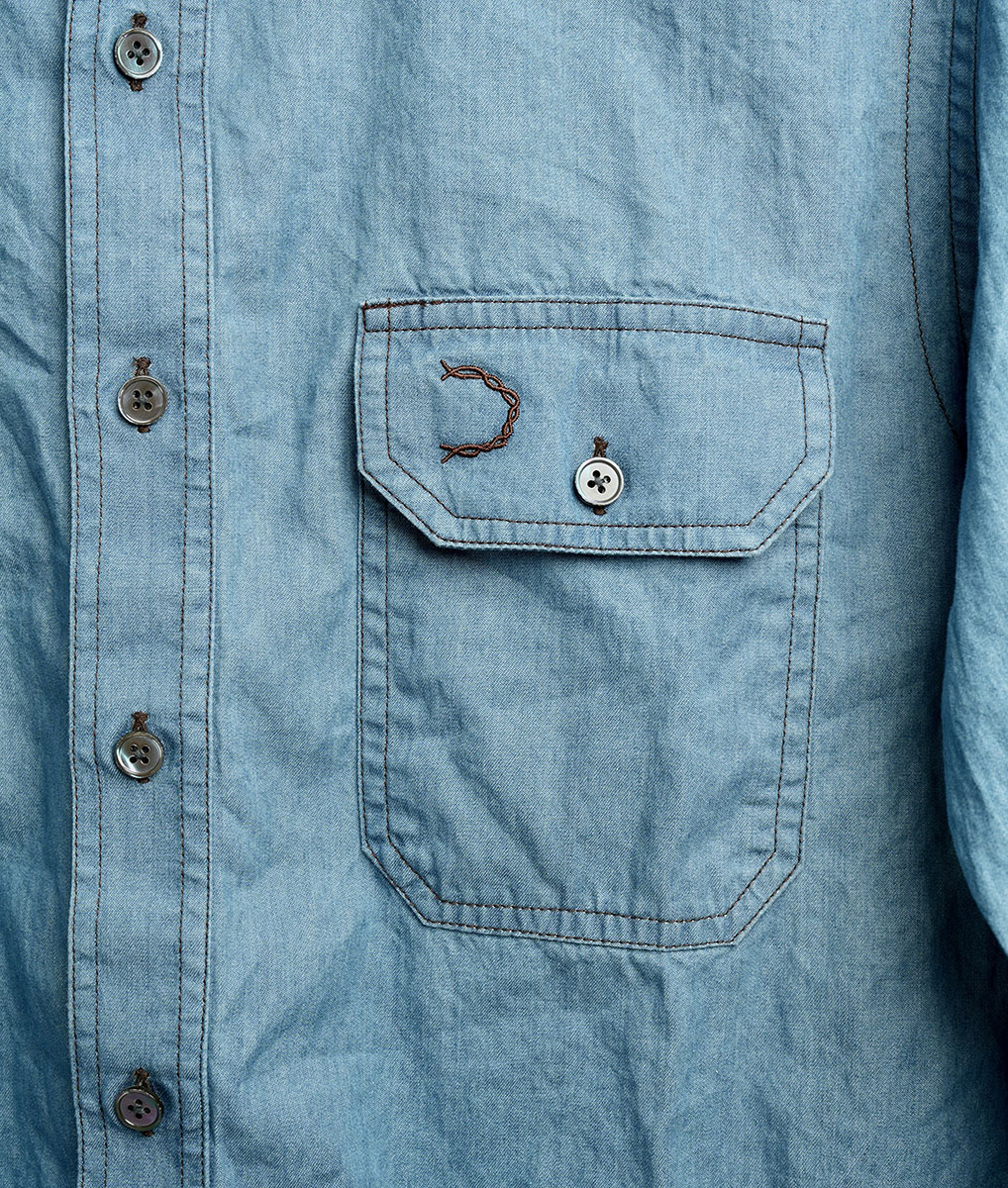 Shirt11Light blue denim shirt