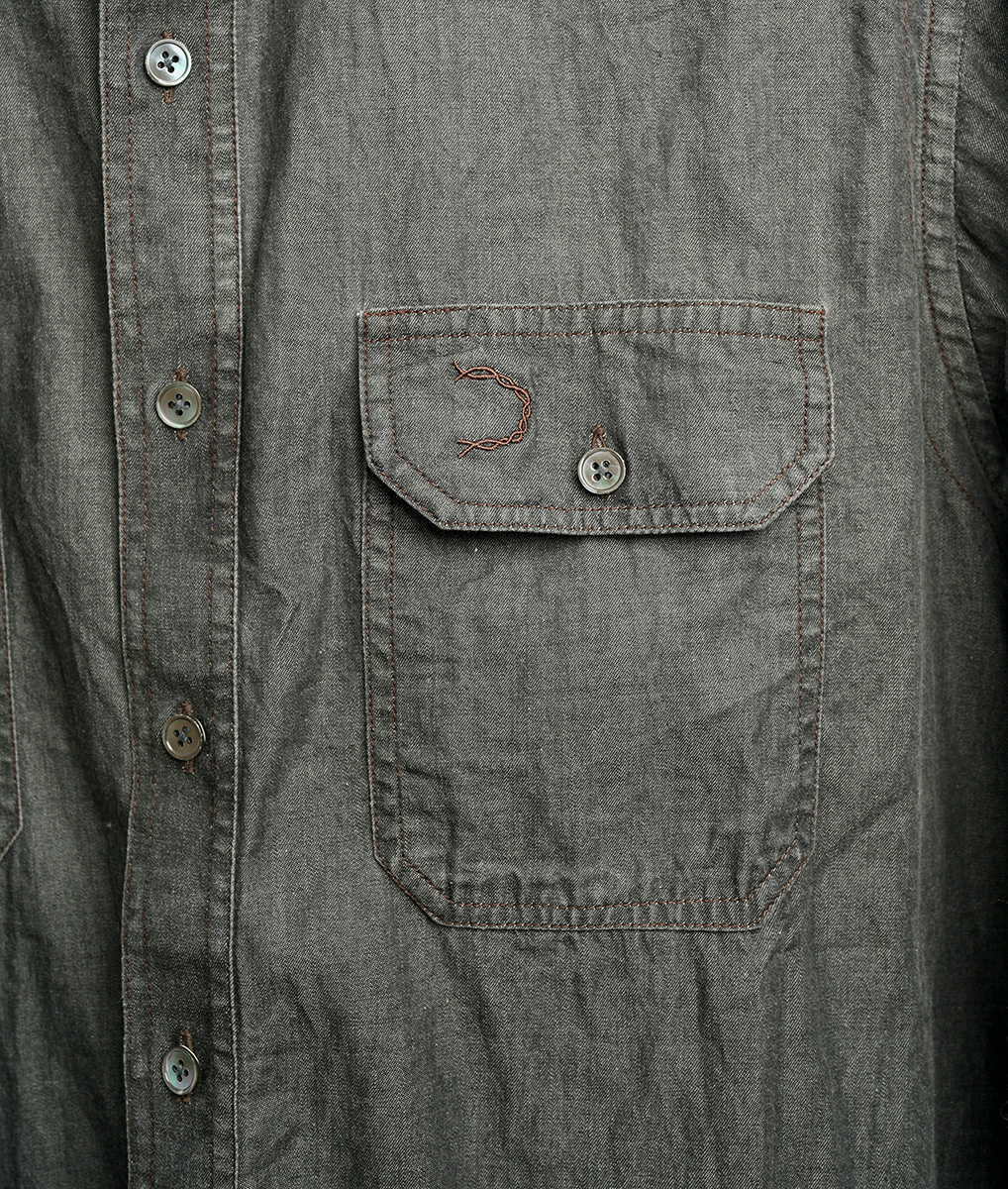 Shirt17Black denim shirt